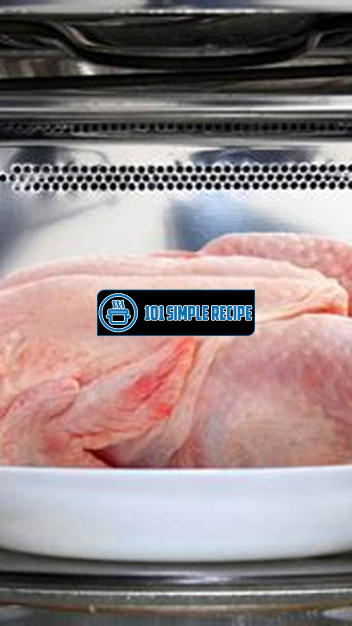 Efficient and Quick Chicken Defrosting Techniques | 101 Simple Recipe