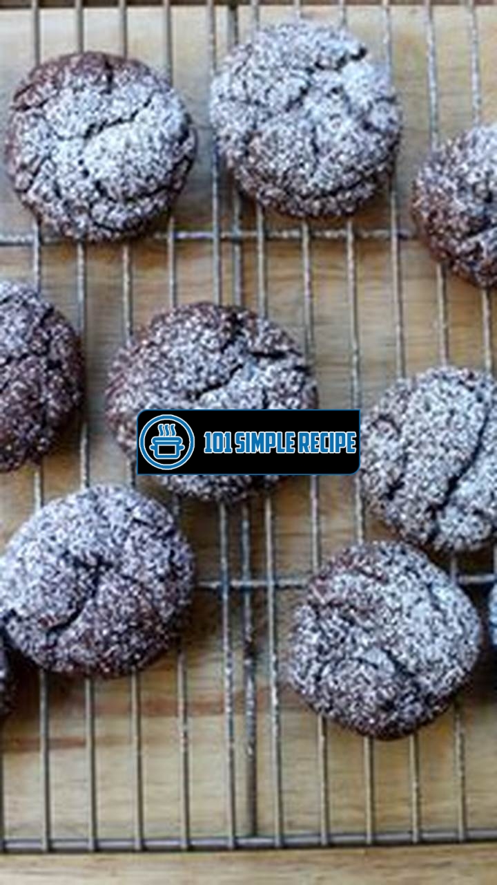 Devil's Food Cake Cookies with Powdered Sugar | 101 Simple Recipe