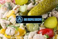 Delicious Dill Pickle Chicken Salad – A Tangy Twist on a Classic | 101 Simple Recipe