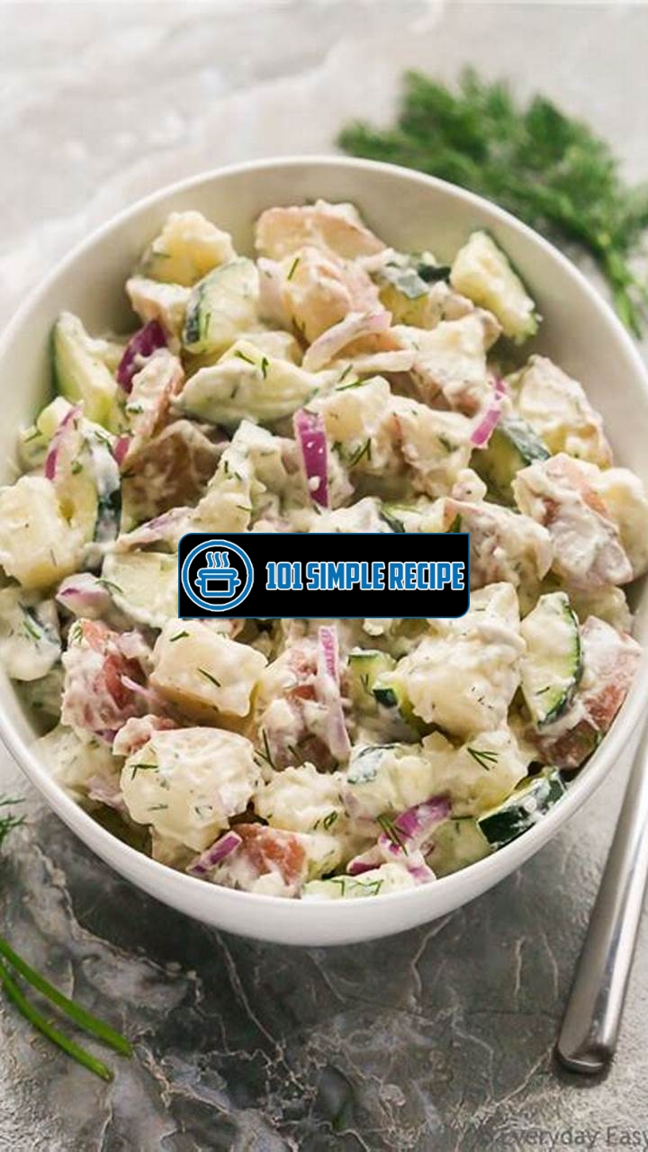 Delicious Dill Potato Salad Recipe for Summer Parties | 101 Simple Recipe