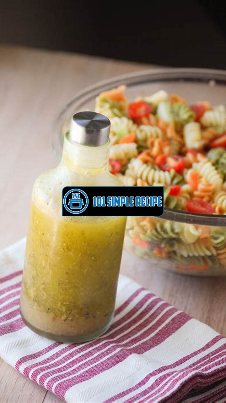 Create Your Own Delicious Italian Dressing at Home | 101 Simple Recipe