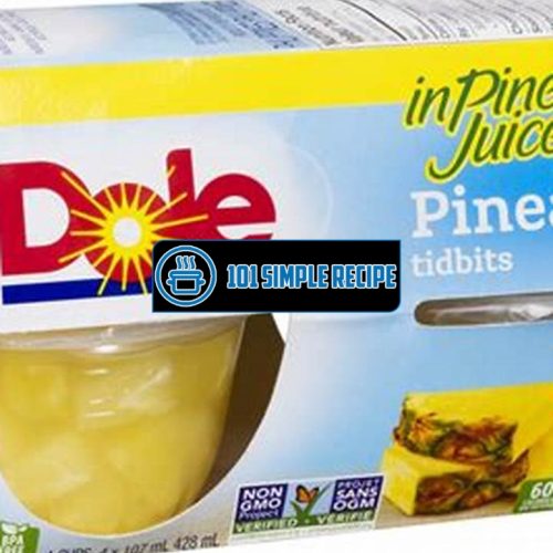 Delicious Dole Pineapple Cups for On-the-Go Snacking | 101 Simple Recipe