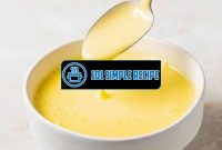 Whip Up a Creamy Blender Hollandaise Sauce in Minutes | 101 Simple Recipe