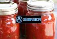 Delicious and Simple Canned Salsa Recipe | 101 Simple Recipe