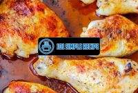 Deliciously Flavorful & Easy Chicken Legs in the Oven | 101 Simple Recipe
