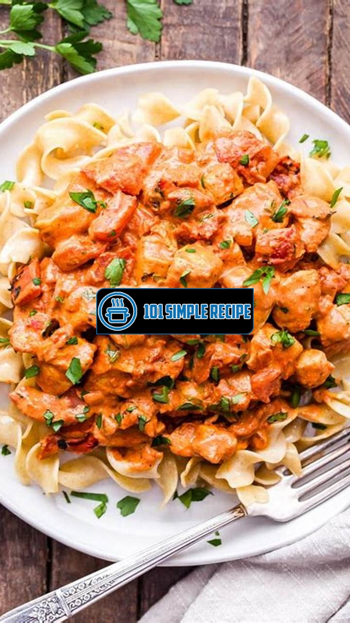 How to Make an Easy Chicken Paprikash Recipe | 101 Simple Recipe
