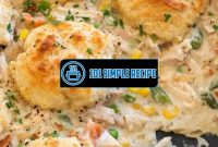 Easy Chicken Pot Pie Recipe With Biscuits | 101 Simple Recipe