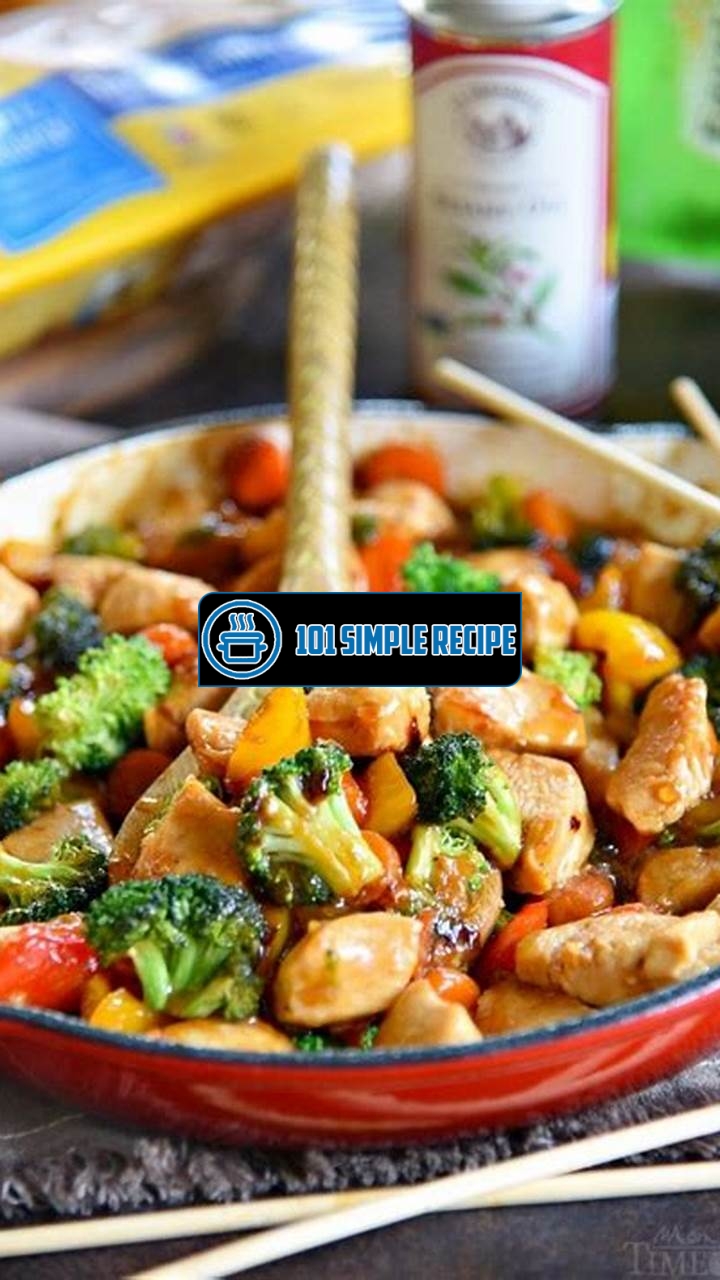 Quick and Delicious Chicken Stir Fry Recipe for Busy Moms on Time Out | 101 Simple Recipe