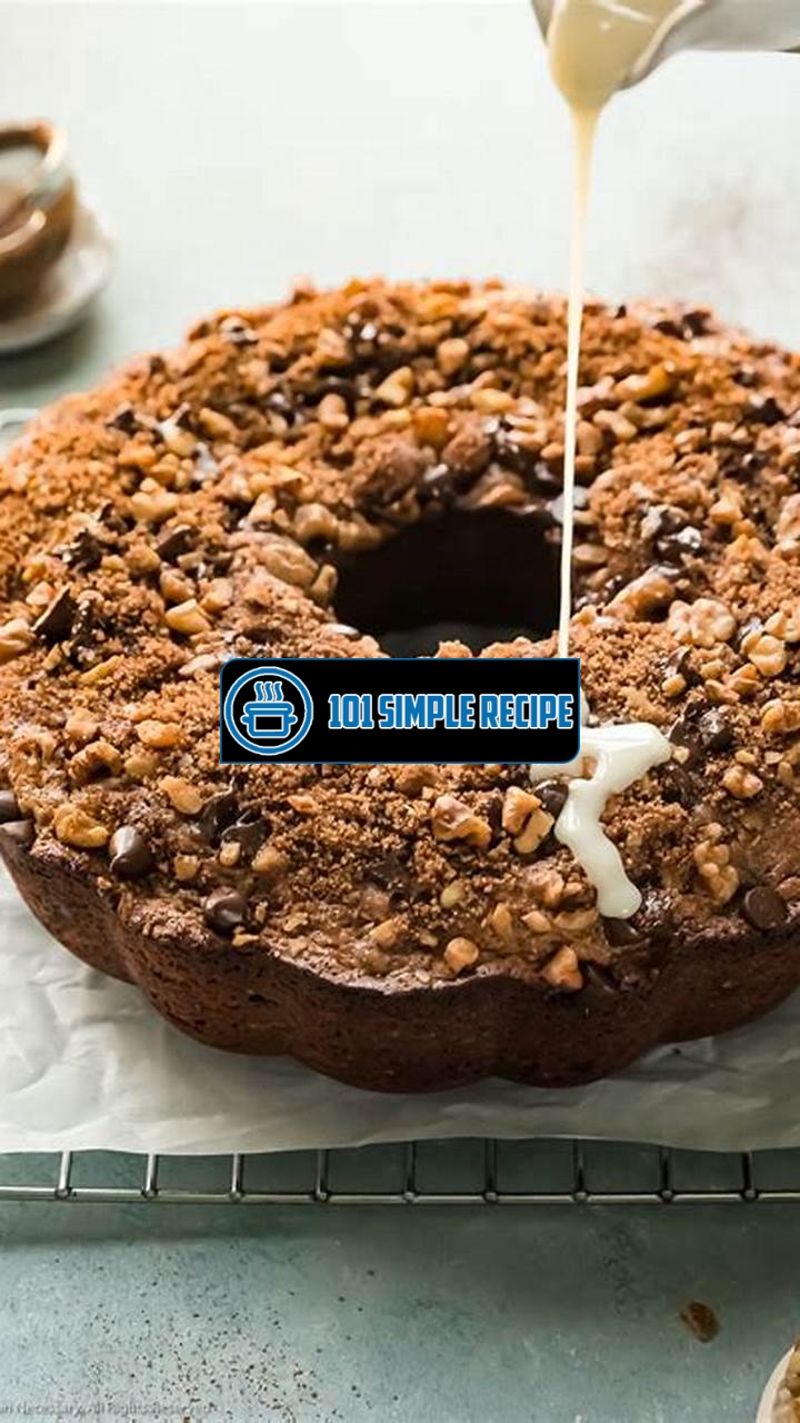 Indulge in Decadence with this Easy Chocolate Coffee Cake Recipe | 101 Simple Recipe