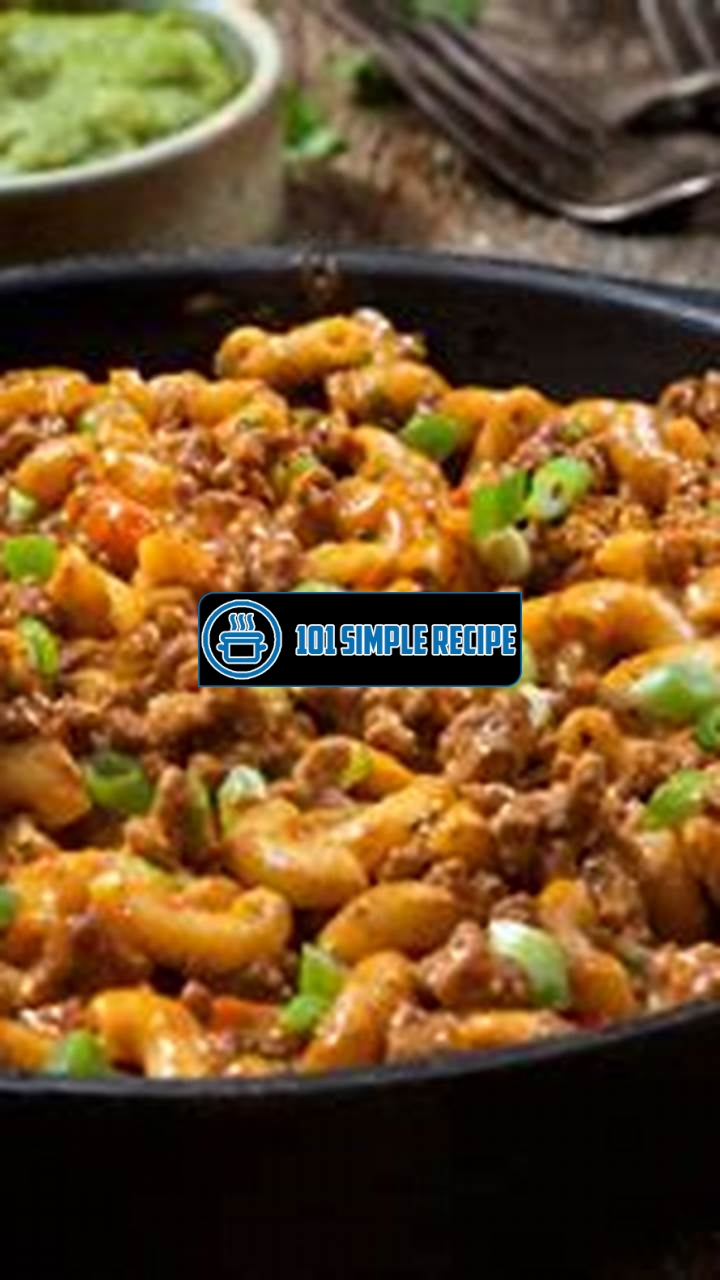 Easy Dinner Ideas with Ground Beef: Quick and Delicious Recipes | 101 Simple Recipe