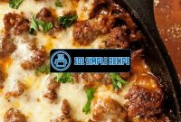 Delicious and Easy Ground Beef Dinner Ideas | 101 Simple Recipe