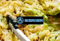 Delicious and Healthy Cabbage Recipes for Easy Cooking | 101 Simple Recipe