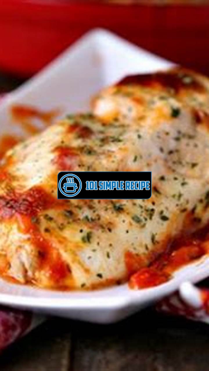 Delicious and Healthy: Easy Mozzarella Chicken Low Carb Chicken Parma | 101 Simple Recipe