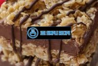 Irresistible No Bake Chocolate Oat Bars | 101 Simple Recipe