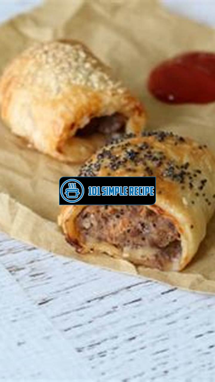Easy Sausage Roll Recipe with Beef Mince | 101 Simple Recipe