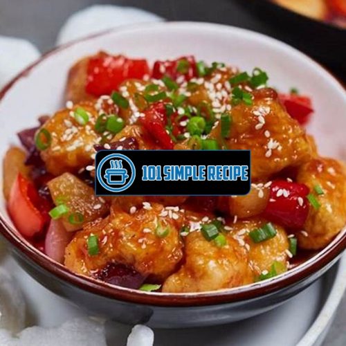 A Mouth-Watering Sweet and Sour Chicken Delight | 101 Simple Recipe