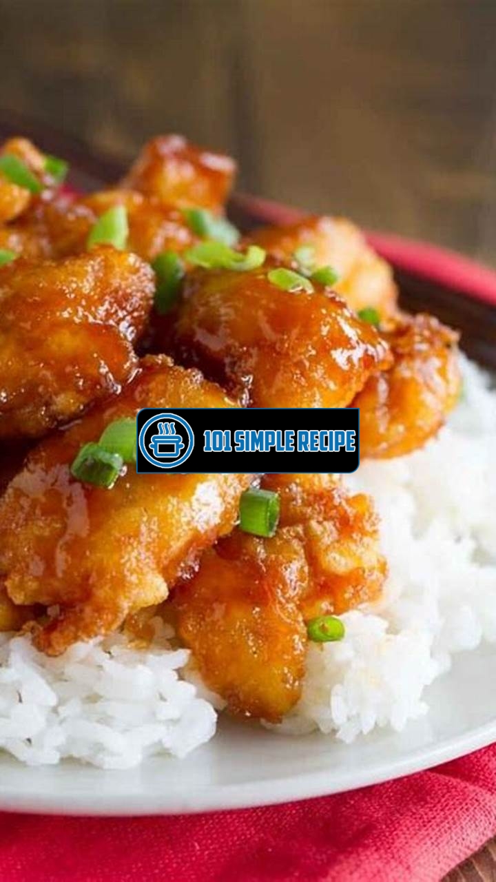 Enjoy a Simple and Flavorful Sweet and Sour Chicken Recipe in the UK | 101 Simple Recipe