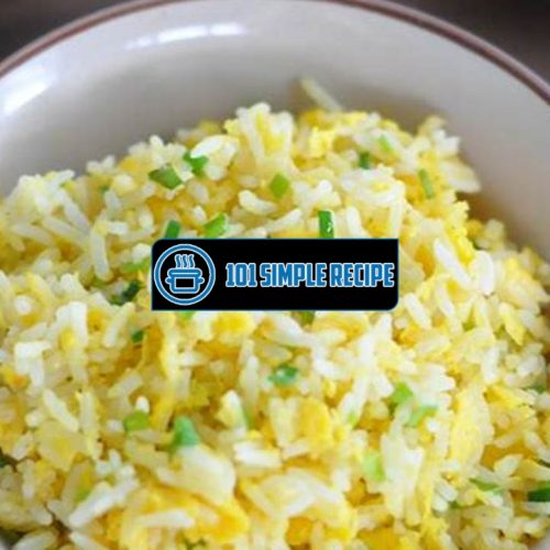 Master the Art of Creating Egg Fried Rice | 101 Simple Recipe