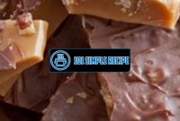 The Perfect English Toffee Recipe with Brown Sugar | 101 Simple Recipe