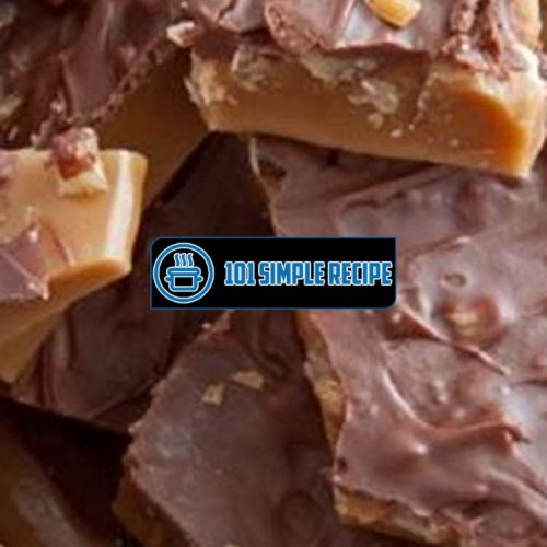 The Perfect English Toffee Recipe with Brown Sugar | 101 Simple Recipe