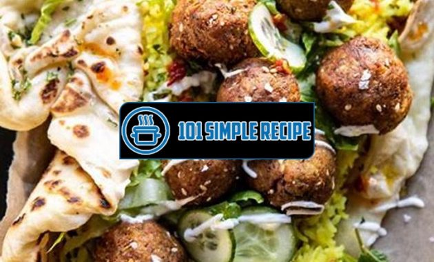Delicious and Flavorful Falafel Naan Wraps for Every Taste | 101 Simple Recipe