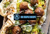 Falafel Naan Wraps With Golden Rice And Special Sauce | 101 Simple Recipe