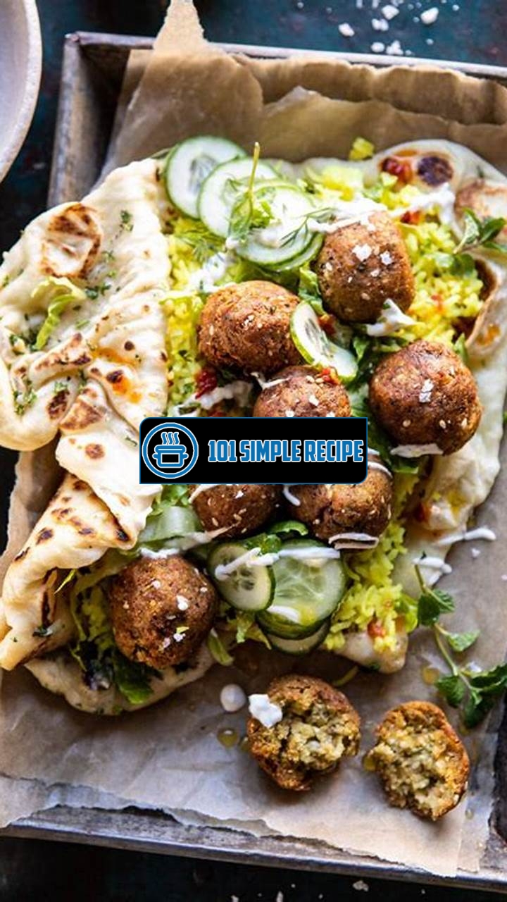 Delicious and Flavorful Falafel Naan Wraps for Every Taste | 101 Simple Recipe