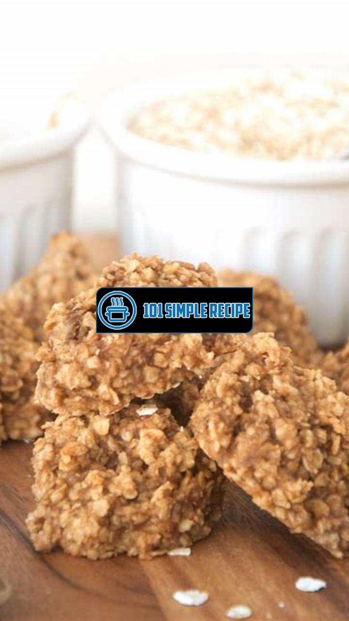 Irresistible Flourless Peanut Butter Banana Oatmeal Cookies | 101 Simple Recipe