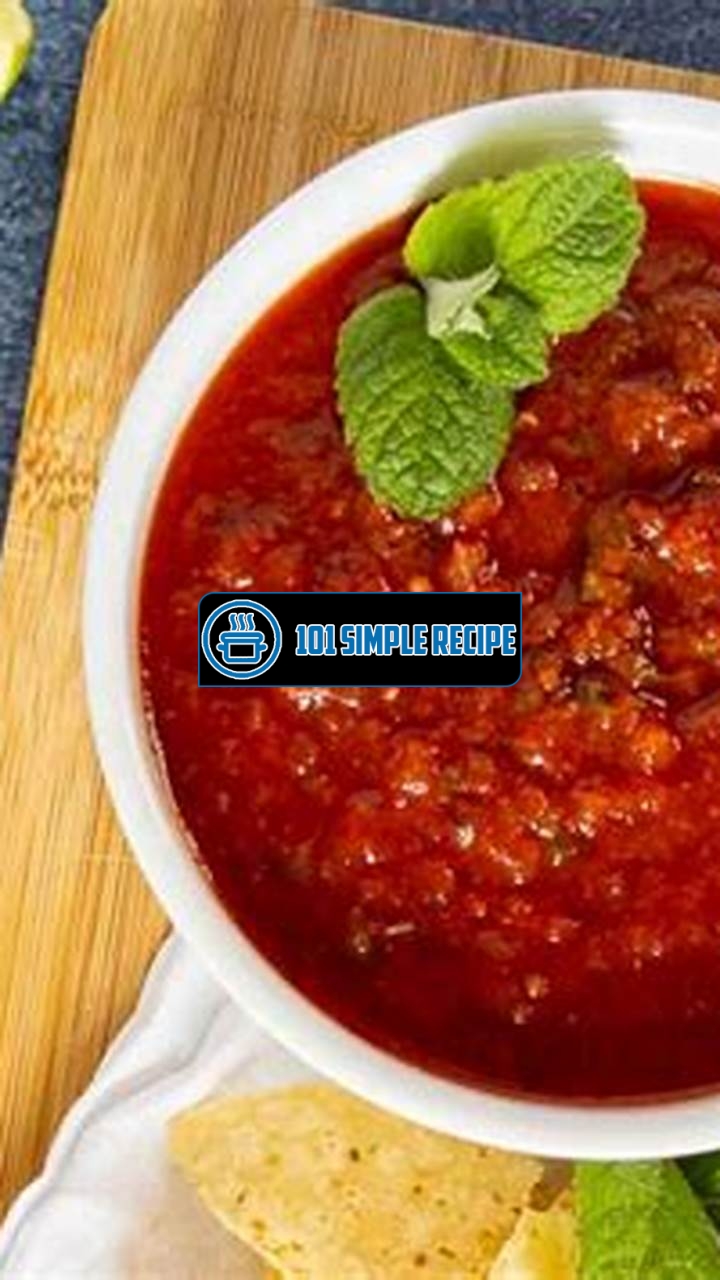 Delicious Fresh Tomato Salsa Recipe Without Cilantro | 101 Simple Recipe