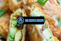 Crispy and Delicious Fried Avocado Egg Rolls | 101 Simple Recipe