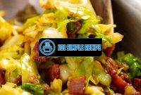 Delicious Fried Cabbage Recipes for Your Taste Buds | 101 Simple Recipe