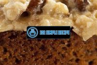 Quick and Easy Frosting for German Chocolate Cake | 101 Simple Recipe