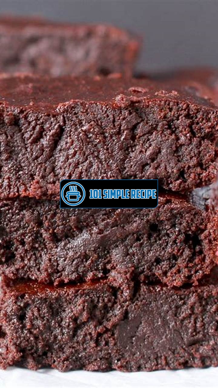 Indulge in Irresistible Fudgy Paleo Brownies | 101 Simple Recipe