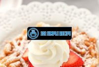 Indulge in the Deliciousness of Homemade Funnel Cake | 101 Simple Recipe