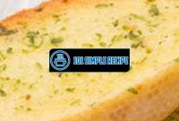 Delicious and Easy Garlic Bread Recipe for the UK | 101 Simple Recipe