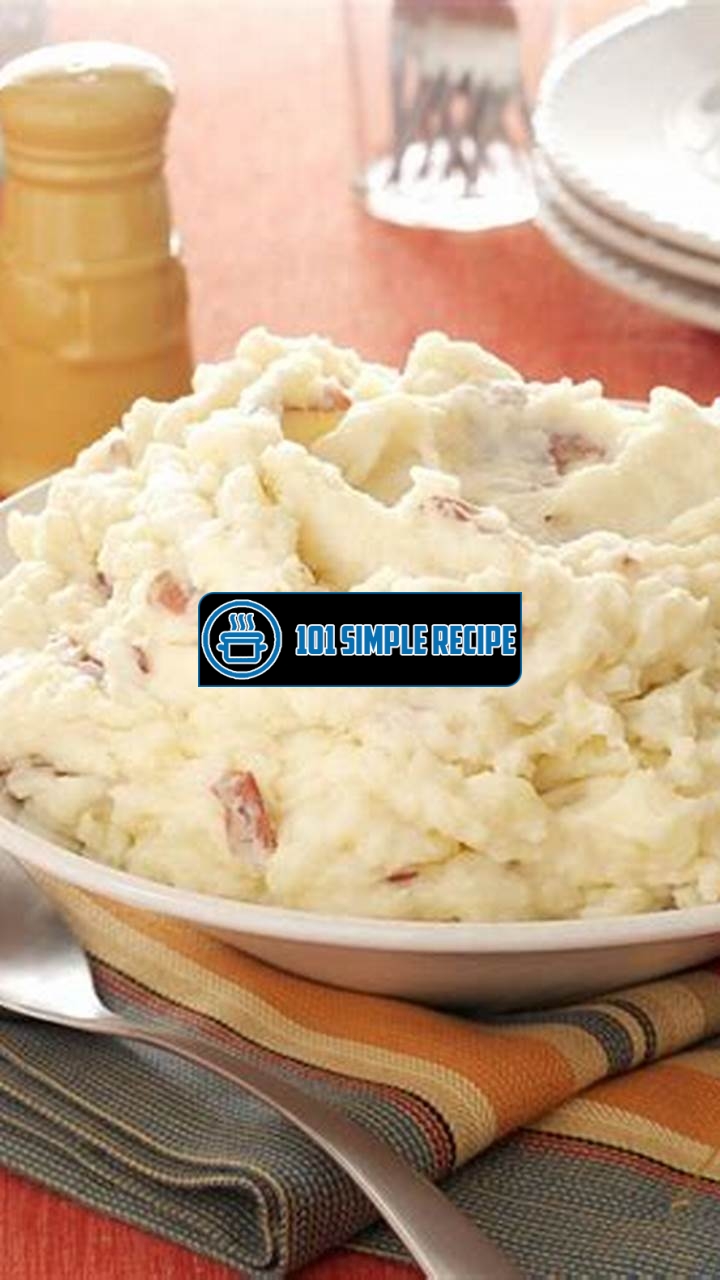 Delicious Garlic Mashed Potatoes using Red Potatoes | 101 Simple Recipe