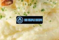 Delicious Garlic Mashed Potatoes Recipe Using Russet Potatoes | 101 Simple Recipe
