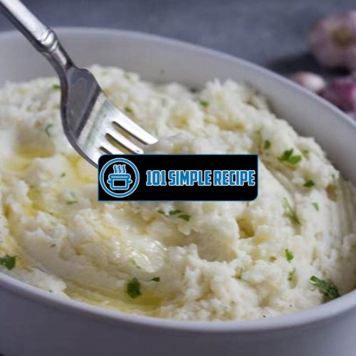 Garlic Mashed Potatoes Recipe With Cream Cheese | 101 Simple Recipe