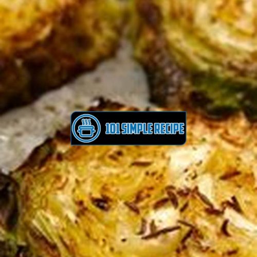 The Savory Delight of Garlic Rubbed Cabbage Steaks | 101 Simple Recipe