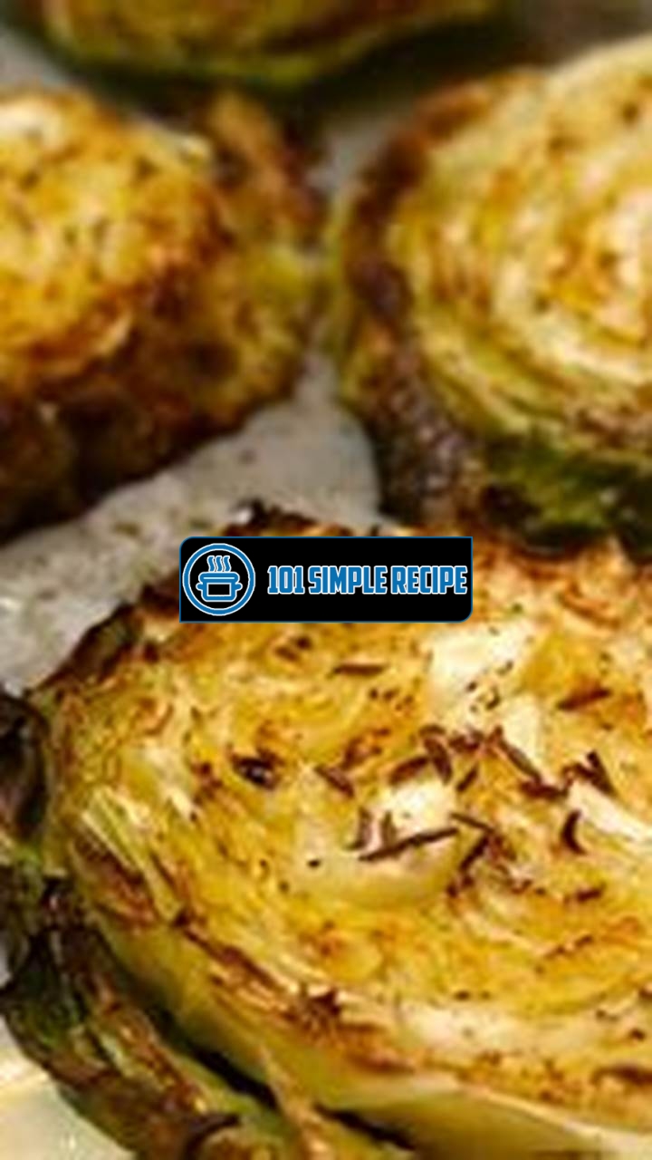 The Savory Delight of Garlic Rubbed Cabbage Steaks | 101 Simple Recipe