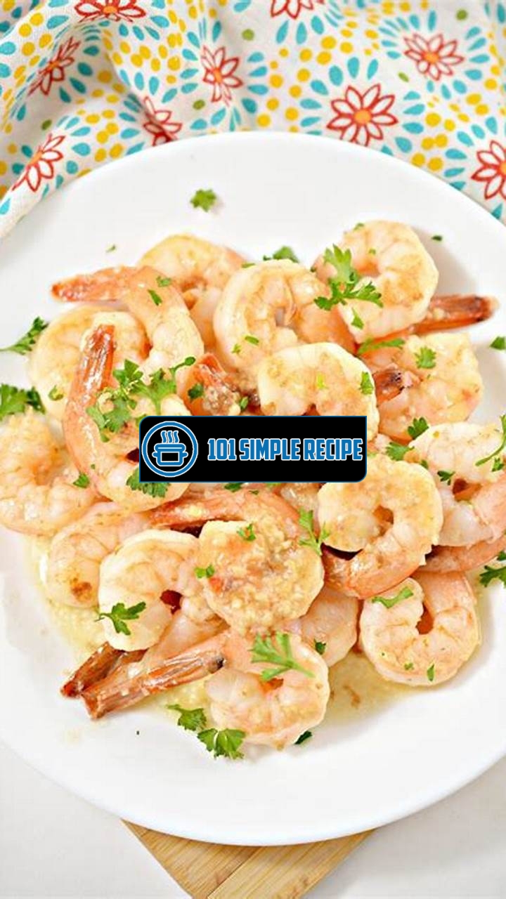 Indulge in the Delectable Delights of Garlic Shrimp Scampi with Lemon at Red Lobster | 101 Simple Recipe