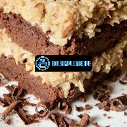 The Perfect German Chocolate Frosting: Ingredients and Tips | 101 Simple Recipe