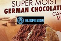 Discover the Rich Flavor of German Chocolate Powder | 101 Simple Recipe