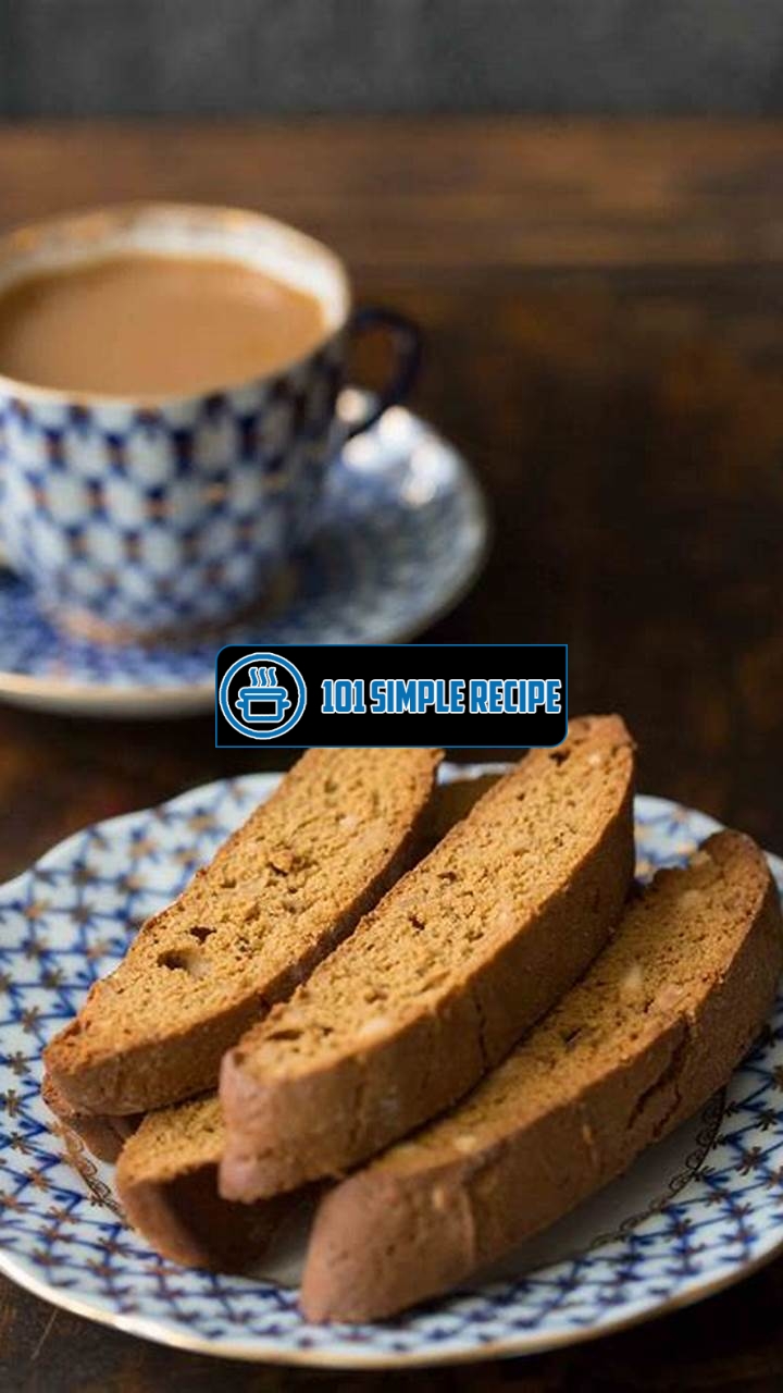 Create Irresistible Ginger Almond Biscotti at Home | 101 Simple Recipe
