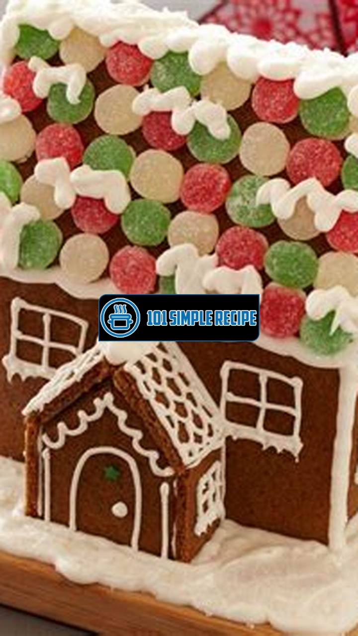 Master the Art of Baking a Gingerbread House | 101 Simple Recipe