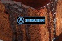 Deliciously Moist Gingerbread Cake with Molasses | 101 Simple Recipe