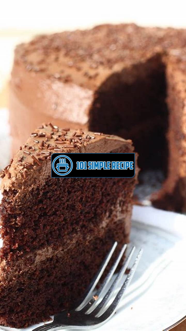 Indulge in Deliciously Gluten-Free Chocolate Cake Mix Recipe | 101 Simple Recipe
