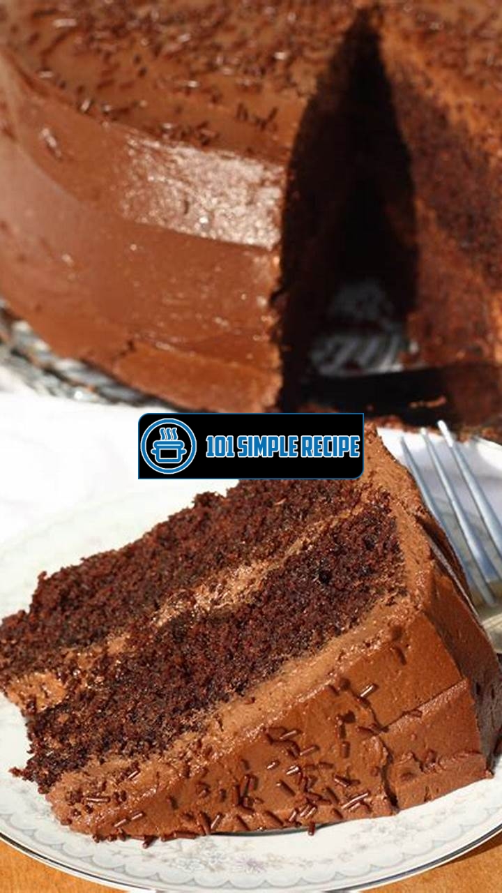 Delicious Gluten Free Chocolate Cake Recipes | 101 Simple Recipe