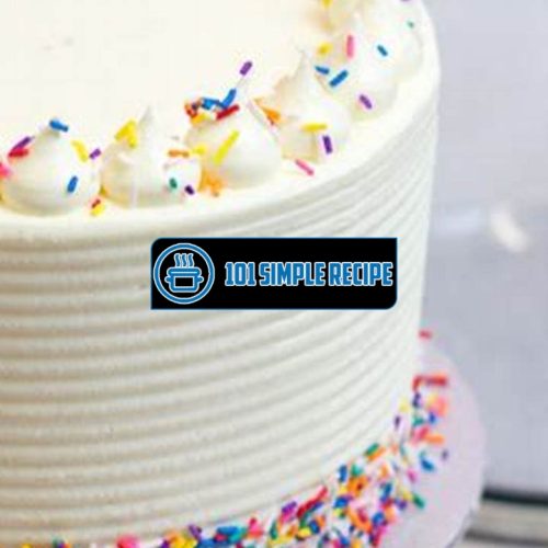 Indulge in the Deliciousness of Gluten-Free Vanilla Birthday Cake | 101 Simple Recipe