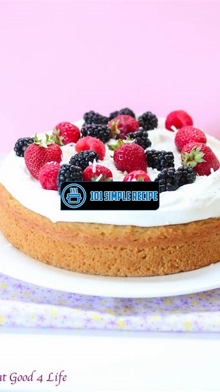 Indulge in the Delightful Gluten-Free Vanilla Birthday Cake | 101 Simple Recipe